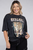 CURVY Rock & Roll World Tour Graphic Top