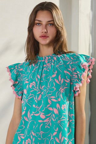 Summer Floral Top
