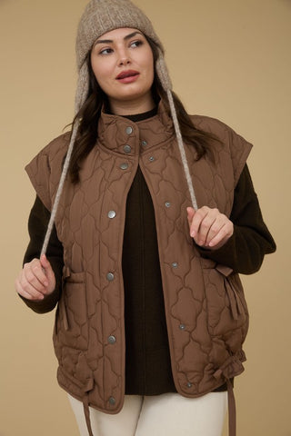 Curvy Quilted Vest