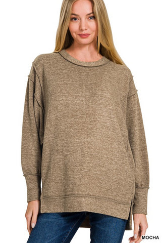 Oversized Sweater- Mocha