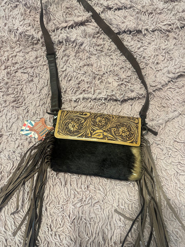 Western Cowhide Purse