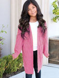 Girl’s Knit Cardigan